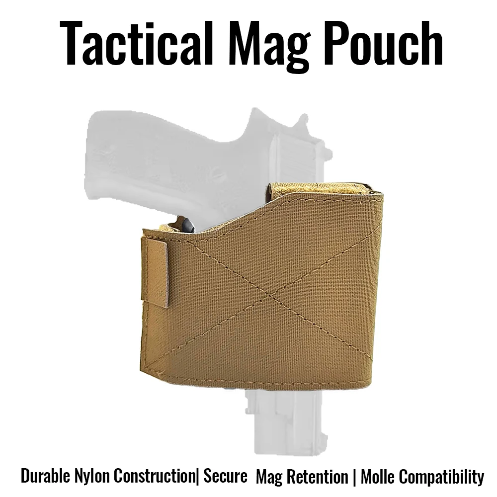 Funda táctica ligera MOLLE de liberación rápida para caza y tiro - imagen 2