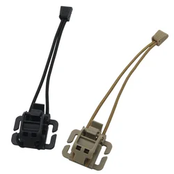 VULPO Clip rueda táctico MOLLE para senderismo