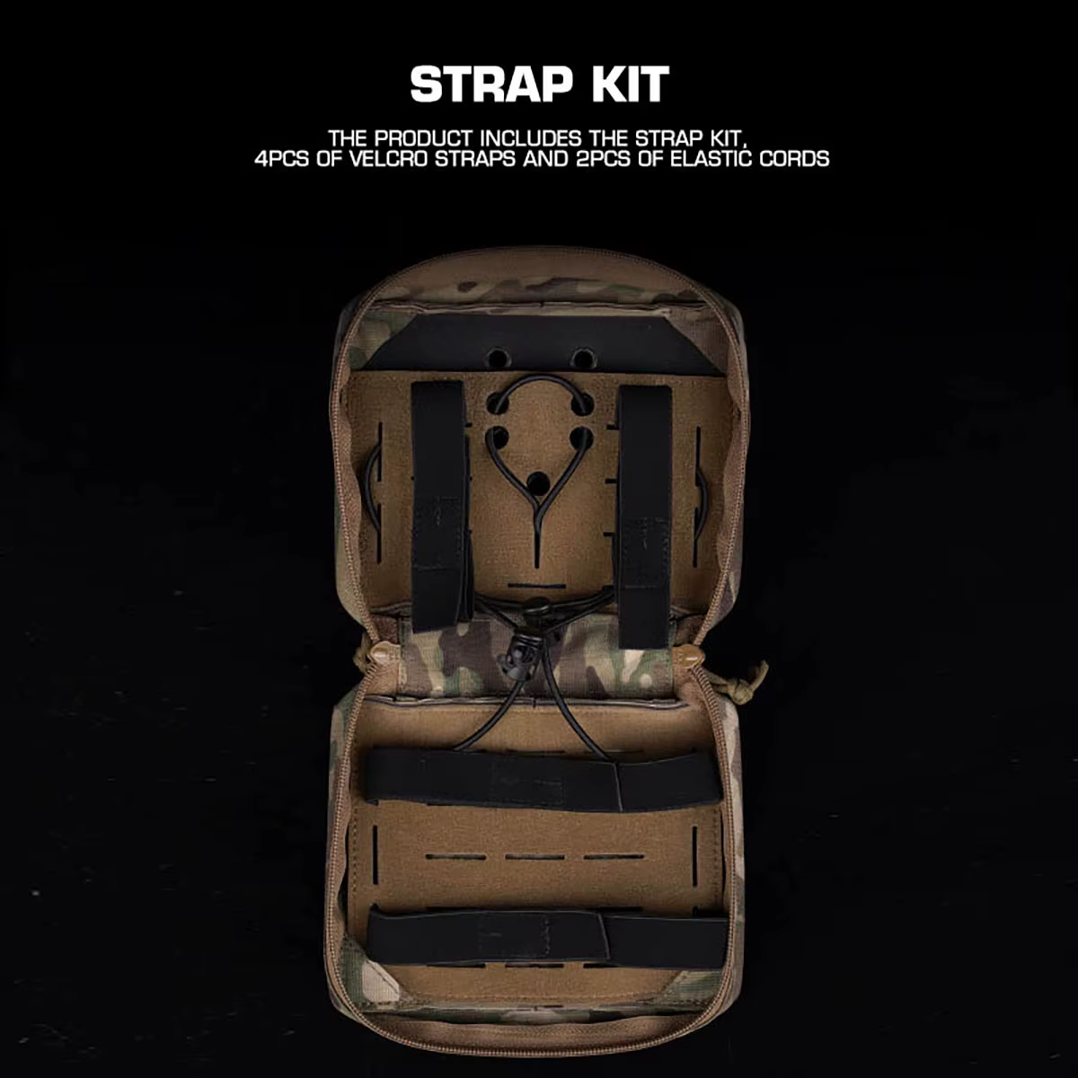 Bolsa IFAK POSEIDON DEFENSE Attacker MOLLE modular primeros auxilios - imagen 2