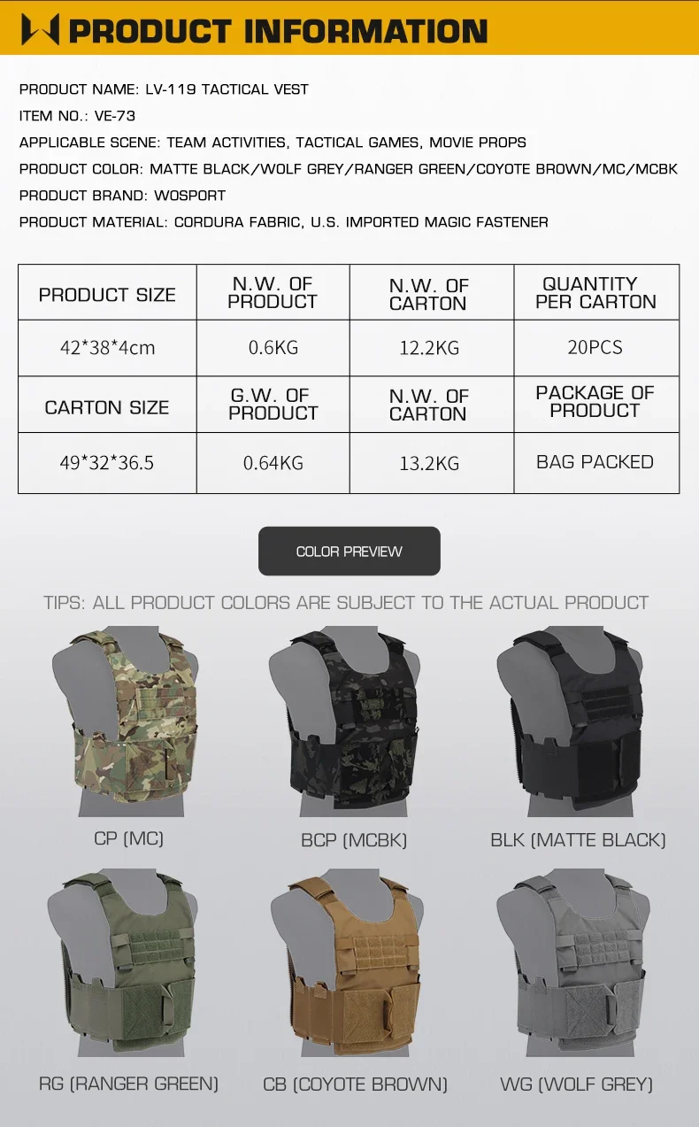 Sistema MOLLE modular para accesorios