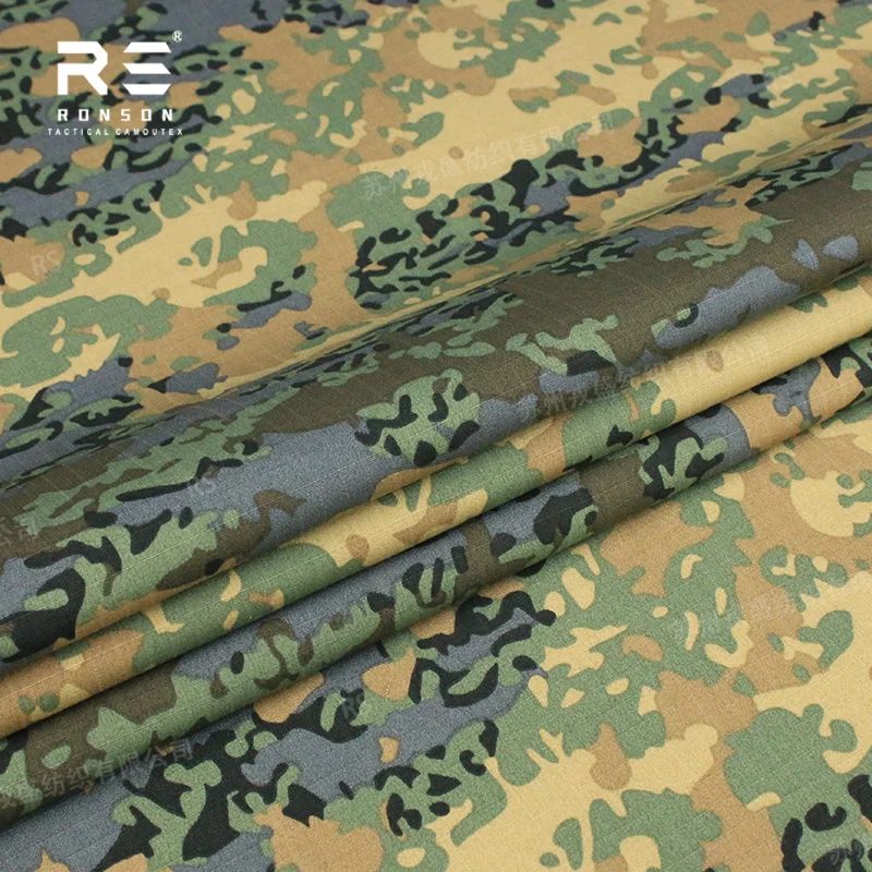 Tela NYCO ripstop camuflaje Woodland austriaco para uniformes - imagen 3