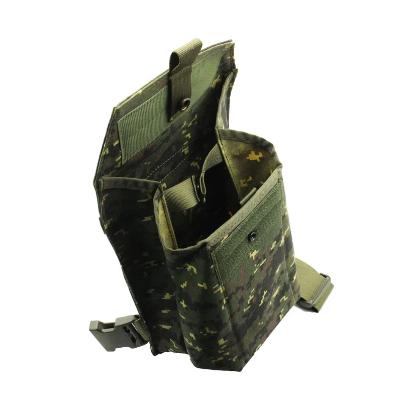 EMR Chaleco táctico con bolsa de pierna MOLLE para máscara antigás - imagen 5