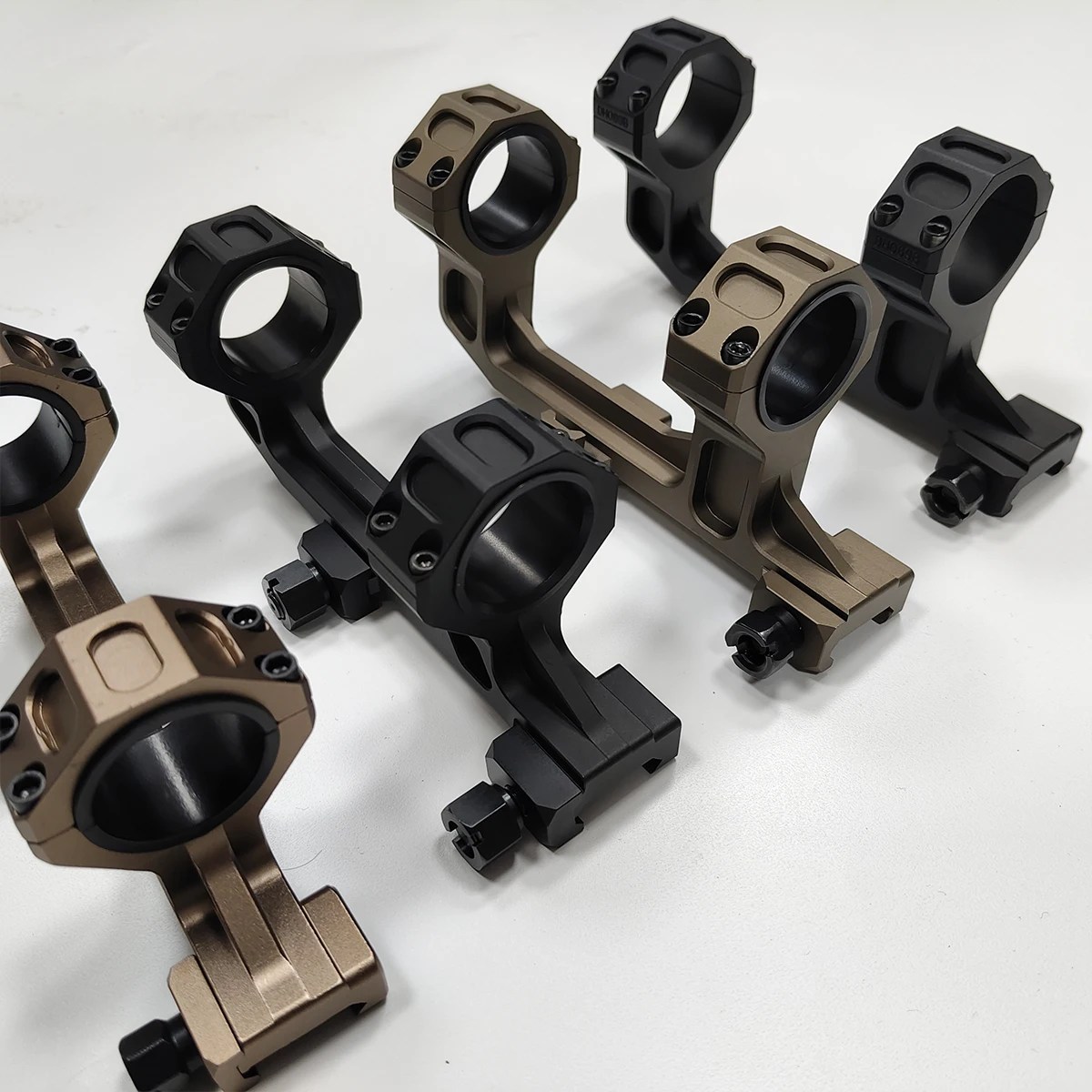 Geissele Montura Picatinny AR15 miras 30mm/25.4mm aluminio - imagen 5