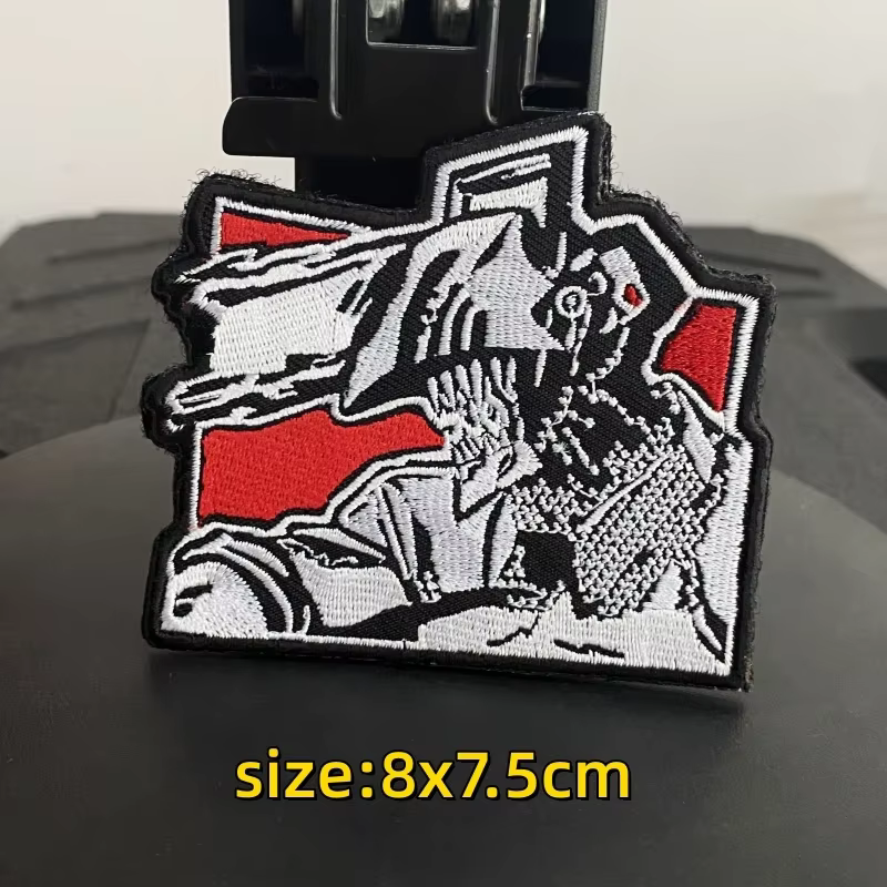 Parche táctico Velcro anime – Brazalete bordado militar