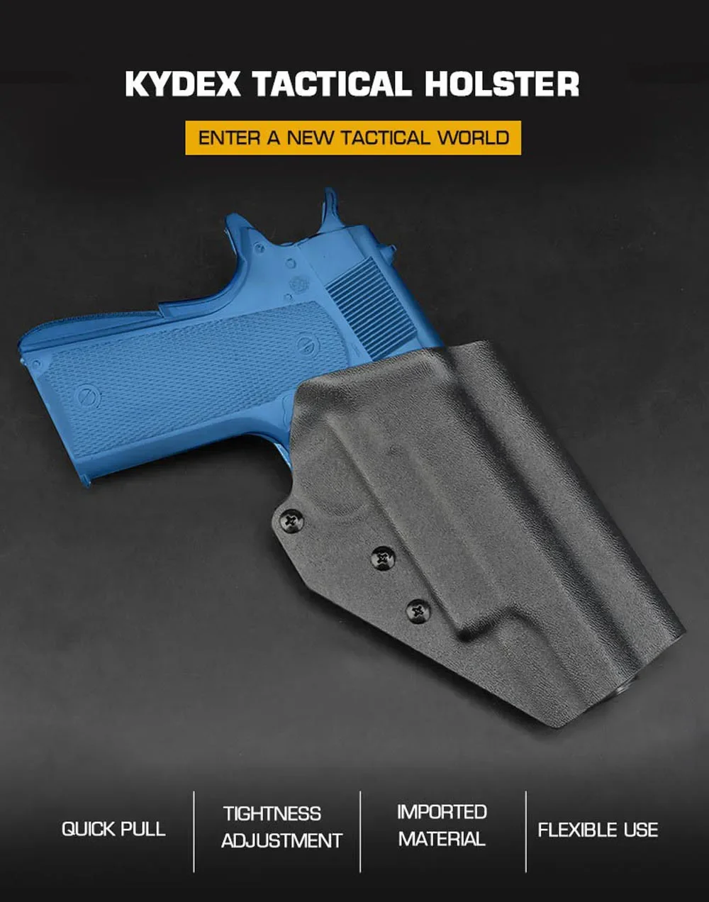 Funda táctica Kydex para 1911