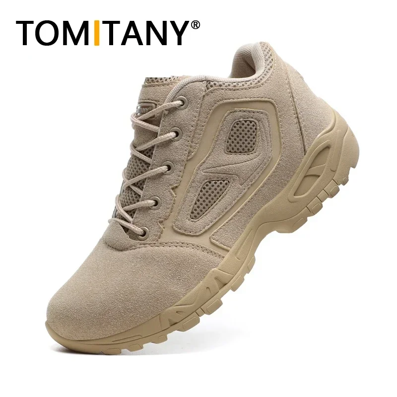 Botas tácticas desierto hombre con suela antideslizante y tobillo - imagen 5