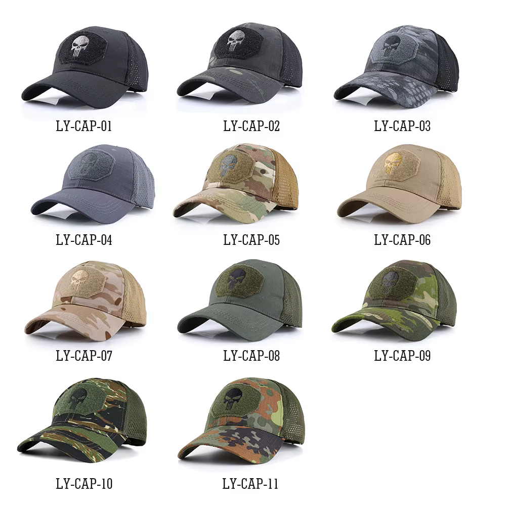Gorra militar camuflaje mesh ajustable - Airsoft y outdoor - imagen 2