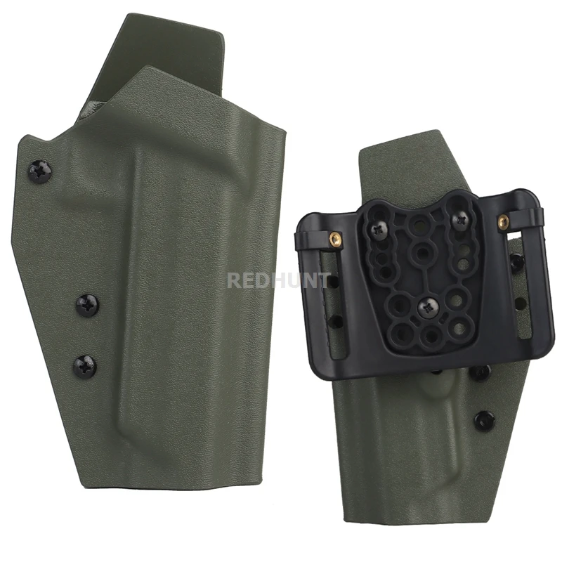 Funda Kydex TII 2011 oculta para cinturón táctico con clip seguro - imagen 4