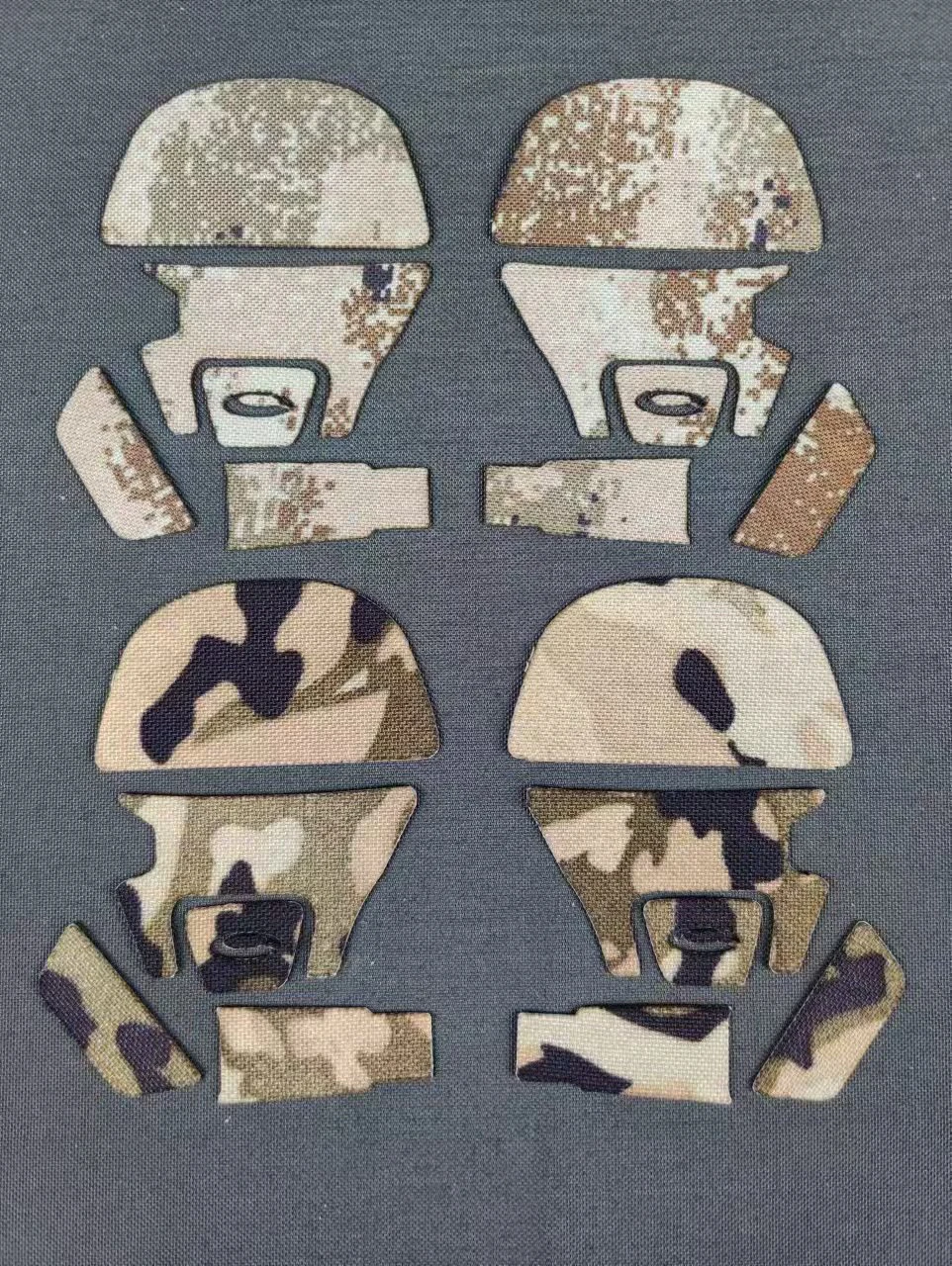 Diseño camuflado para aplicar sobre la carcasa exterior
