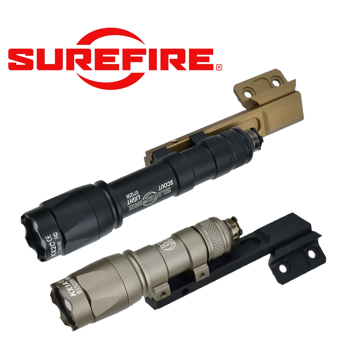 Soporte táctico SureFire M300/M600 M-LK para linterna rifle
