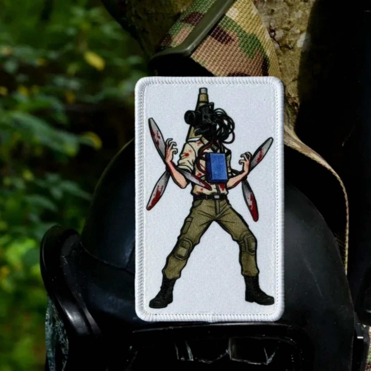 Parche táctico moral gancho y bucle hélice operador drones militar - imagen 5