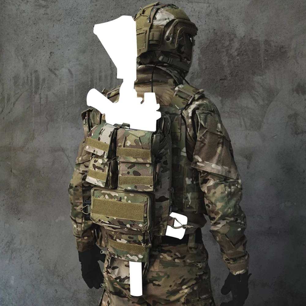 IDOGEAR AVS JPC 2.0 – Chaleco portaplacas táctico MOLLE - imagen 5