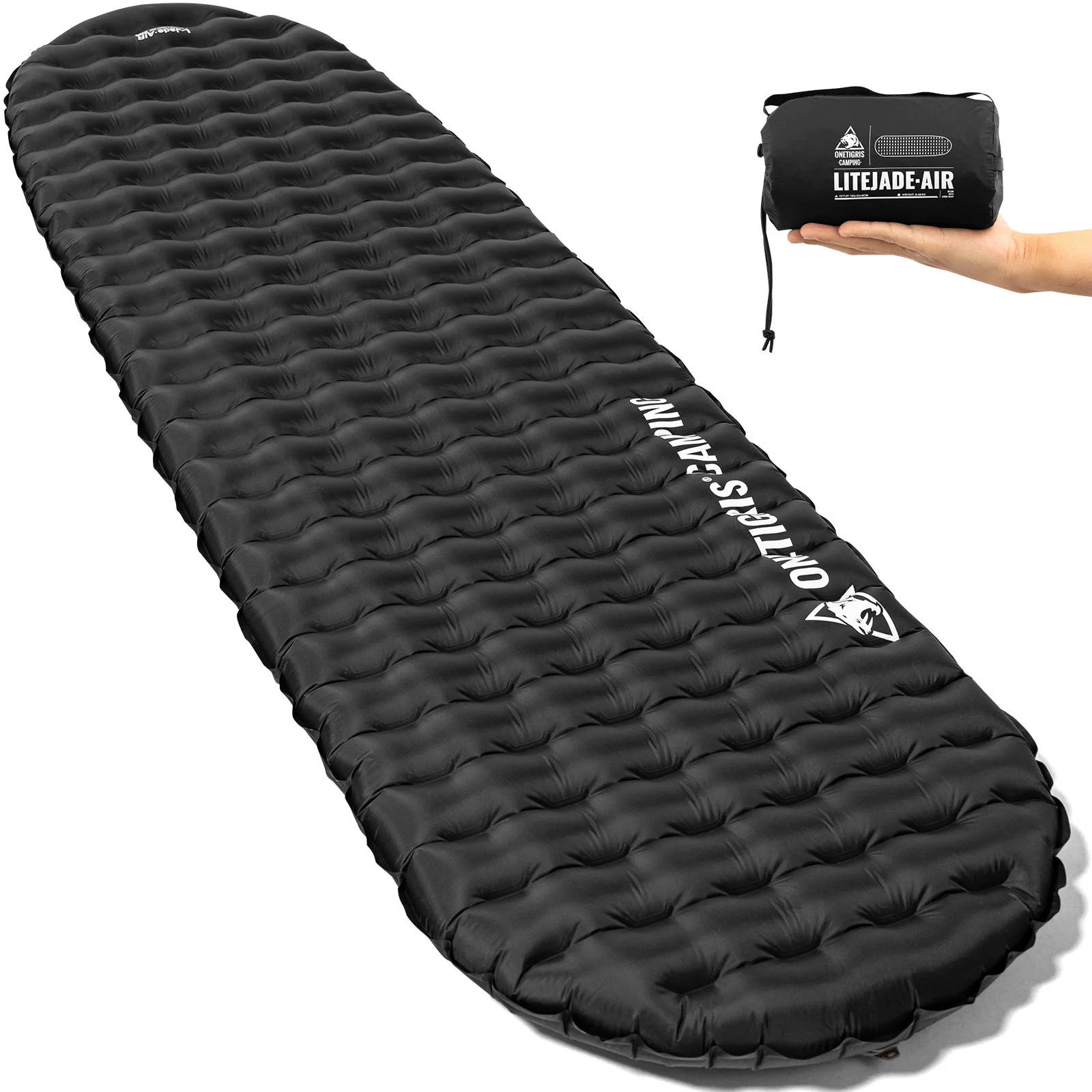 OneTigris Litejade-air colchoneta inflable ultraligera camping