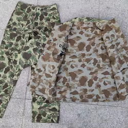 USMC HBT uniforme camuflaje Pacífico doble cara chaqueta y pantalón