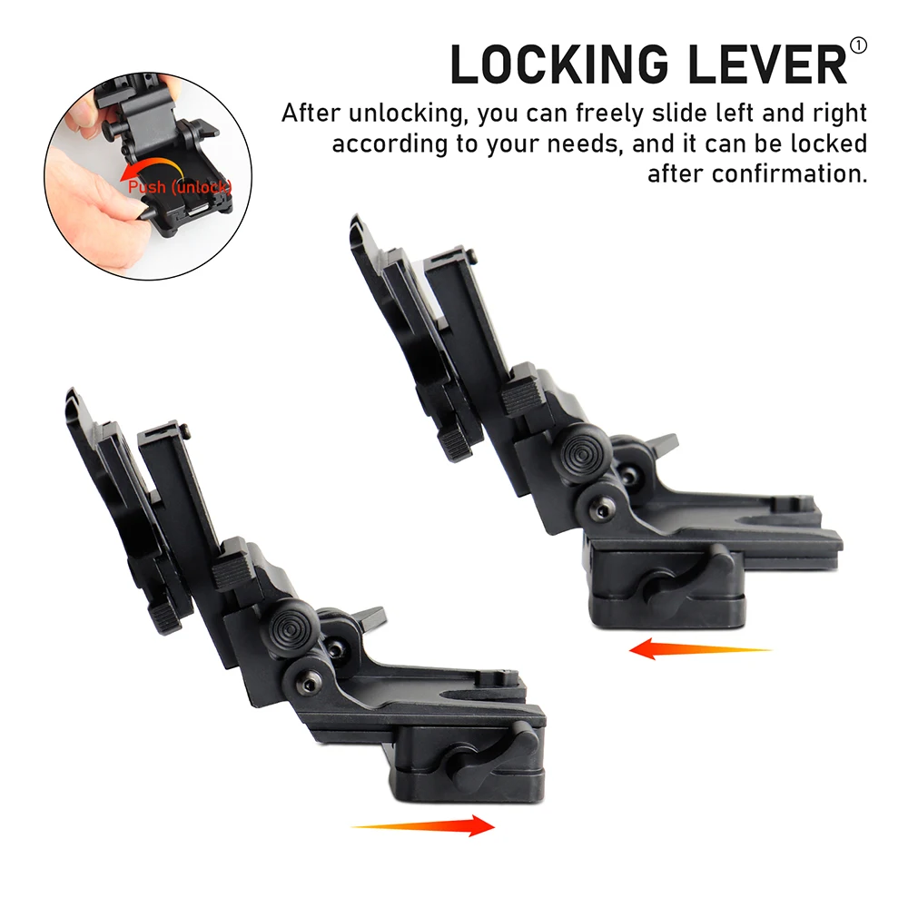 Base ajustable con clips de montaje