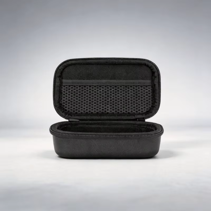 Estuche impermeable piel sintética para cámara 360 con marco ligero