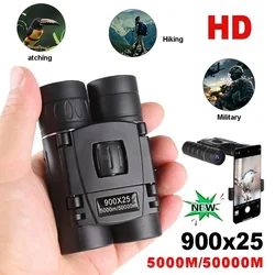 Binoculares compactos BAK4 HD de largo alcance poca luz