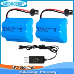 Batería NI-Cd para juguetes RC con control remoto y barcos eléctricos