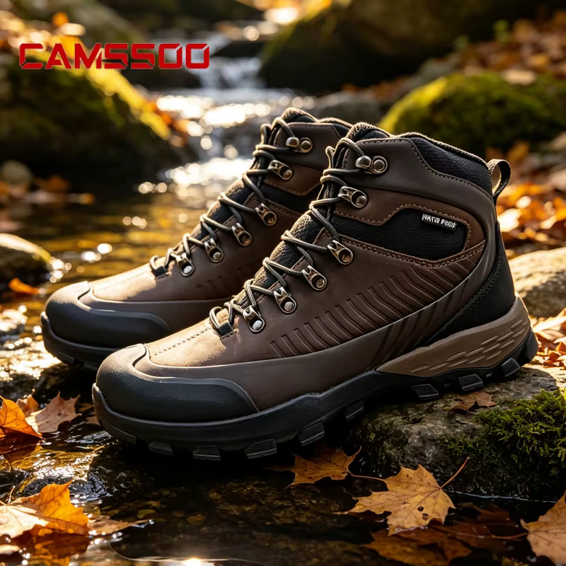 CAMSSOO Zapatillas senderismo hombre – Transpirables mesh ligero outdoor - imagen 4