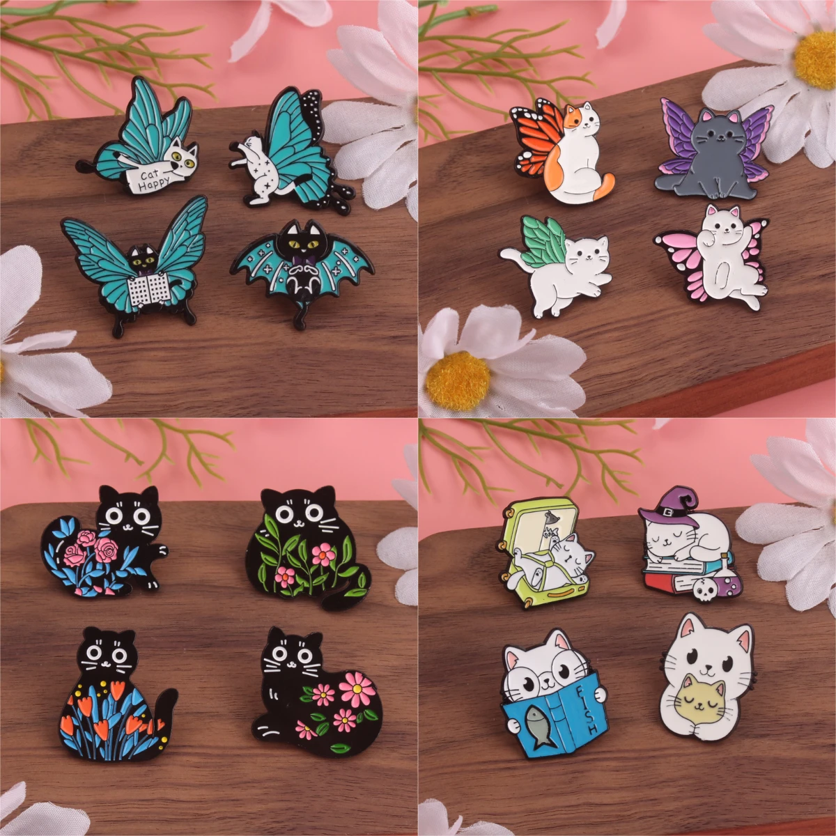 Broches decorativos para accesorios