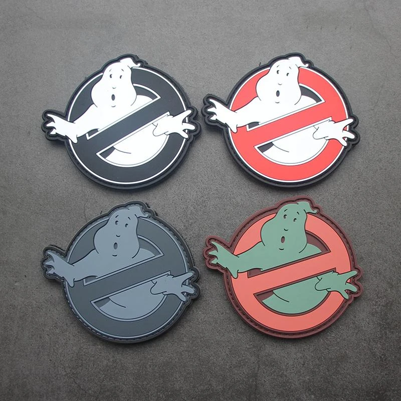 Parche reflectante luminoso bordado PVC y nailon para chaquetas - imagen 3