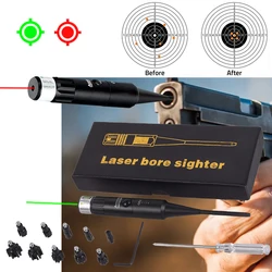 Colimador láser para rifles con adaptadores de calibre ajustable