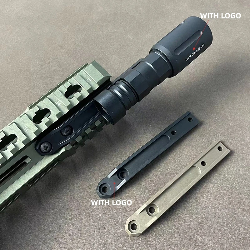 Soporte táctico linterna exploradora para Picatinny y M-LOK y KeyMod - imagen 5