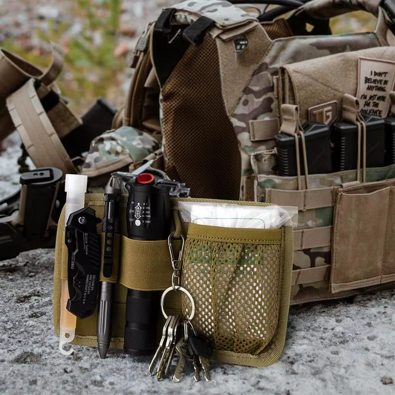 Bolsa táctica organizador modular con inserto y cierre de gancho - imagen 3