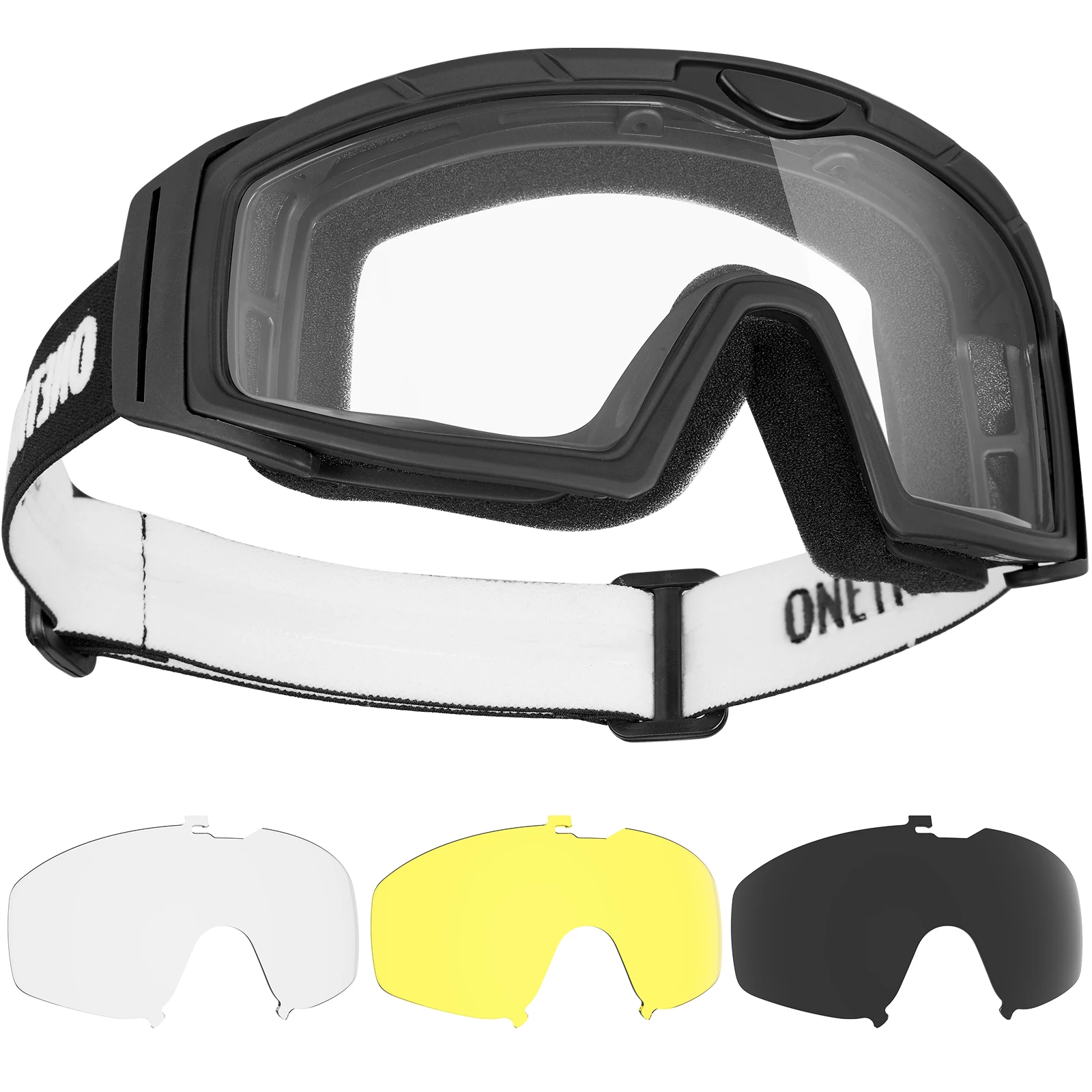 Visión frontal de las gafas OTG