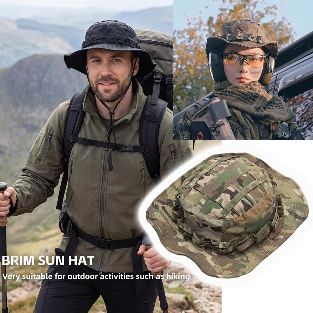 Sombrero preparado para uso outdoor y protección