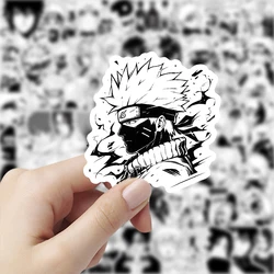 Pegatinas de Naruto en blanco y negro para móvil y portátil