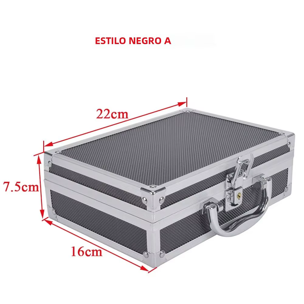 Estuche táctico pistola IPSC de aluminio con forro acolchado - imagen 4