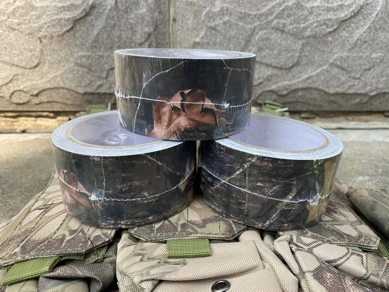 Cinta camuflaje para envolturas exteriores