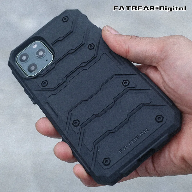 Funda táctica anticaída teléfono con grafeno para iPhone Pro Max - imagen 5