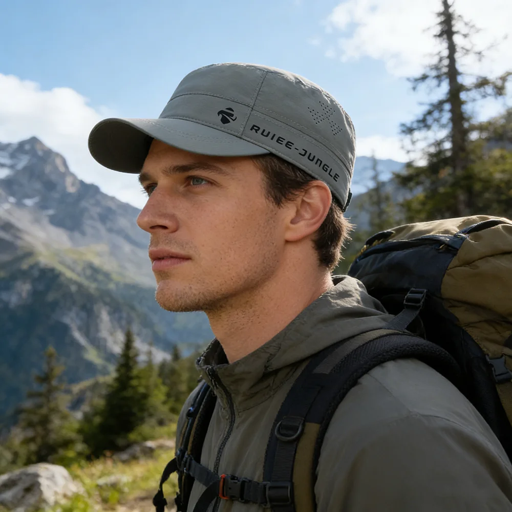 Gorra outdoor transpirable de secado rápido ajustable estilo béisbol - imagen 3