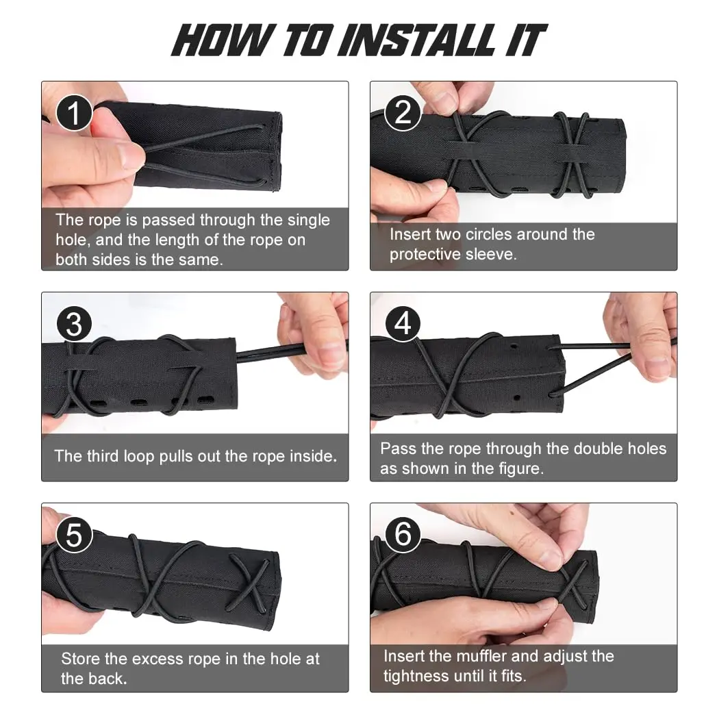 CS Sport funda táctica protectora de nylon para cilindros - imagen 2