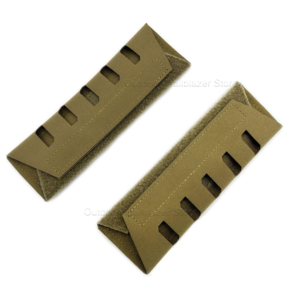 Almohadillas tácticas hombros nailon corte láser malla transpirable - imagen 4
