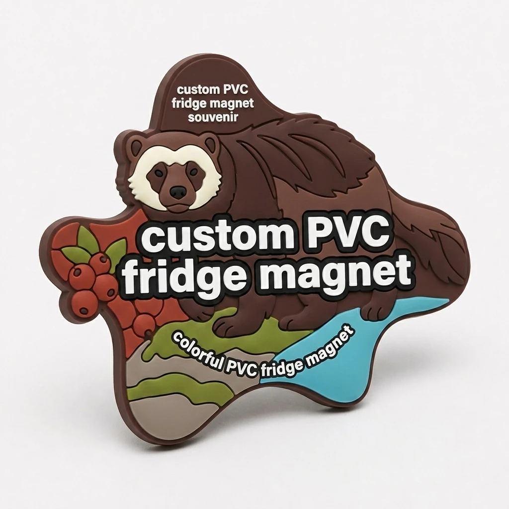 Imán de nevera 3D de PVC personalizado y duradero - imagen 3