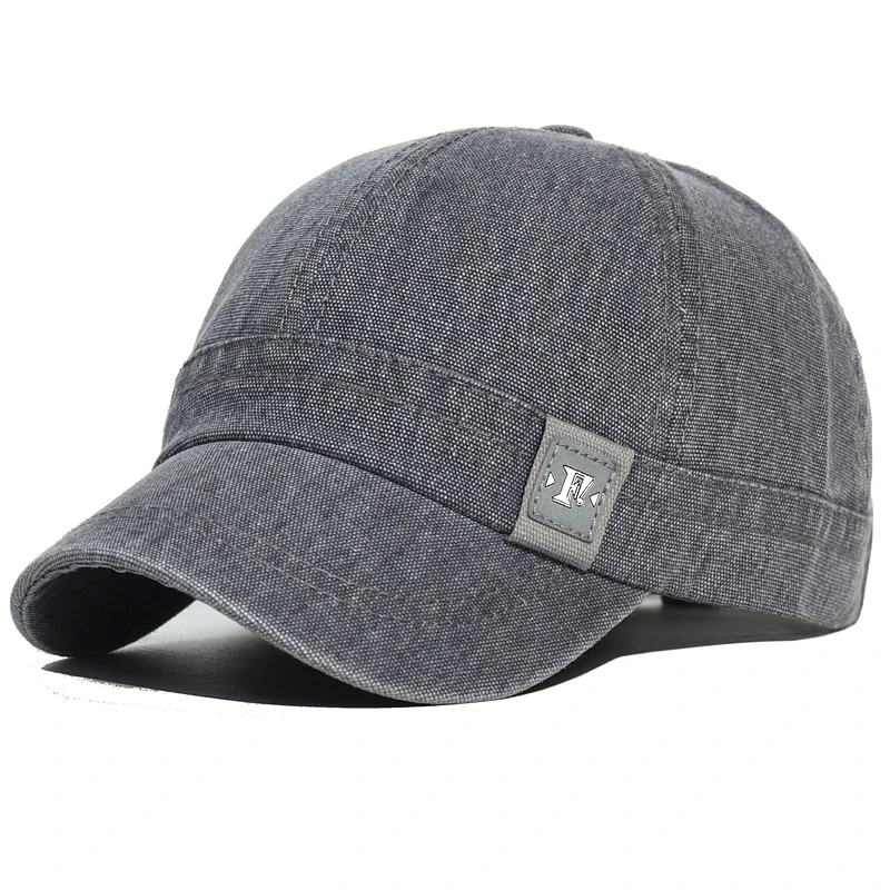 Gorra de béisbol algodón lavado perfil bajo vintage ajustable - imagen 4