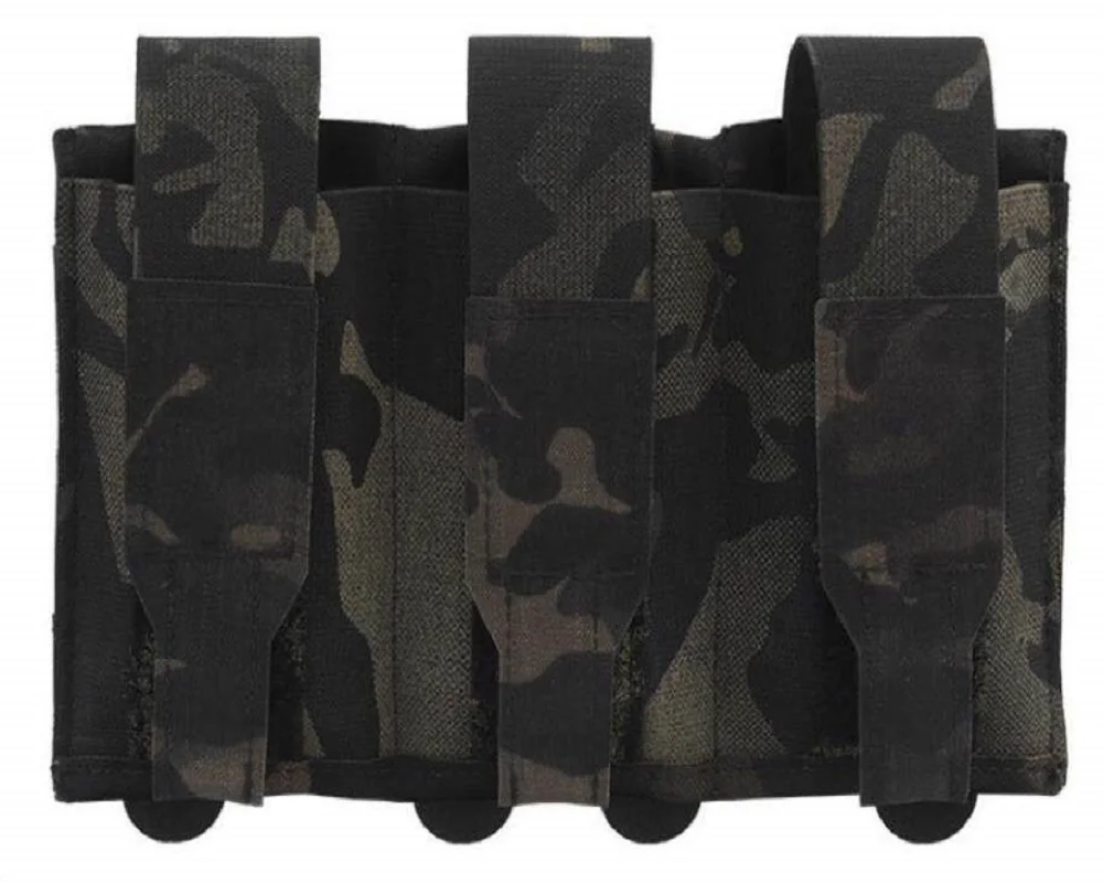 Portacargadores triple 5.56 MOLLE para chalecos JPC SPC AVS - imagen 5
