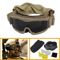 VULPO Gafas Tácticas con Lentes Intercambiables