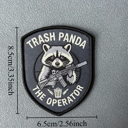 Parche táctico moral The Operator Raccoon – Presilla de gancho y bucle