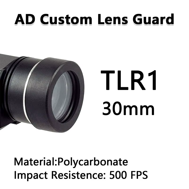 Protector lente linterna táctica LED compatible M300 M600 X300 - imagen 3