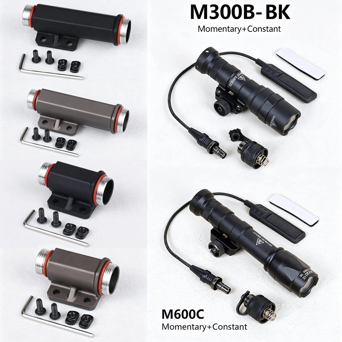 SureFire M600C: linterna táctica de aluminio para M-LOK y KeyMod - imagen 4