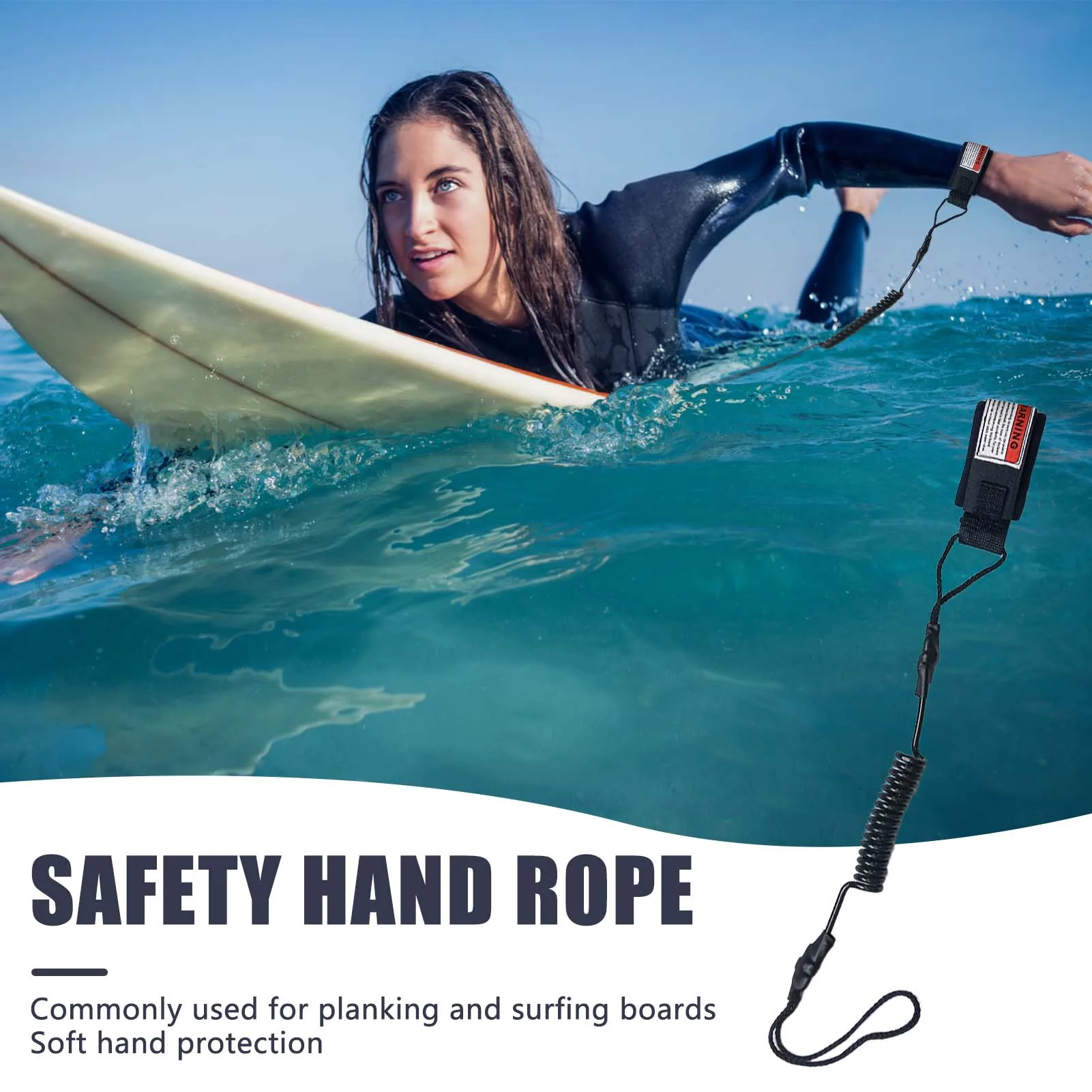Protección segura en la muñeca durante surf