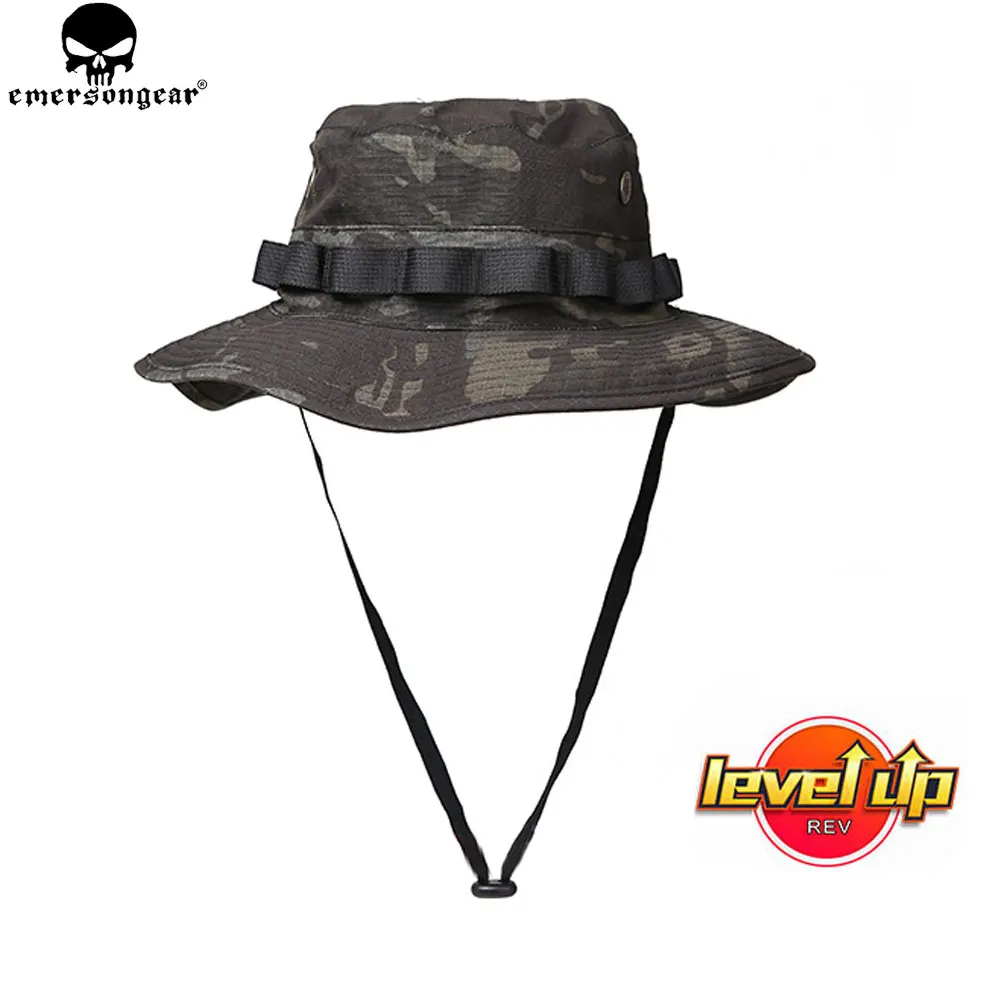 Sombrero Boonie táctico EMERSONGEAR antiarañas – Airsoft y caza - imagen 5