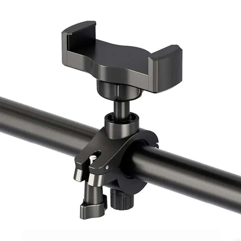 Soporte de teléfono para trípode con abrazadera giratoria 360° - imagen 4