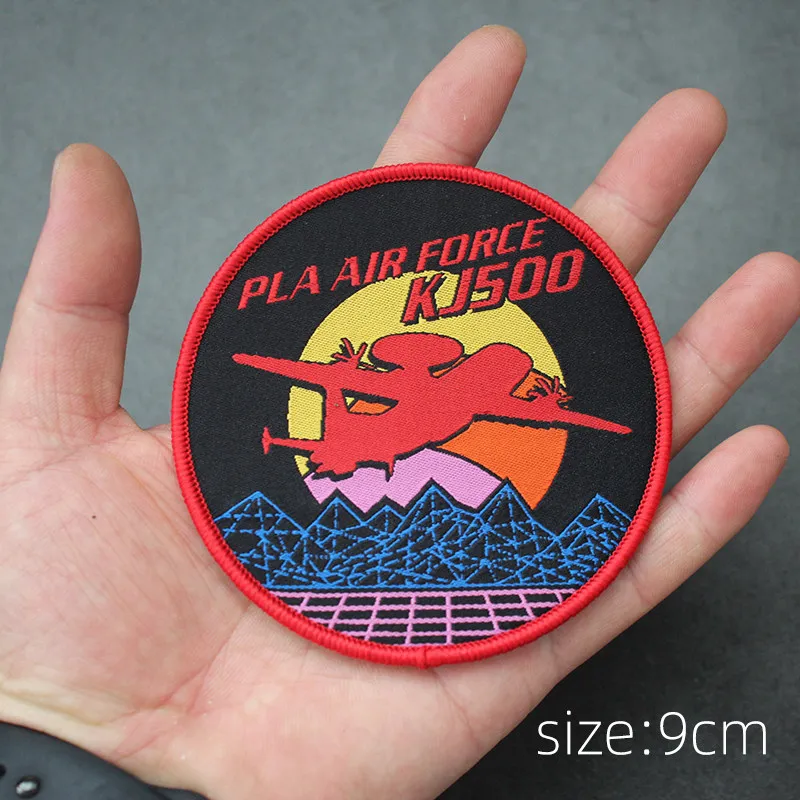PAF Parche táctico de operaciones en Velcro con logo cobre y hierro - imagen 2