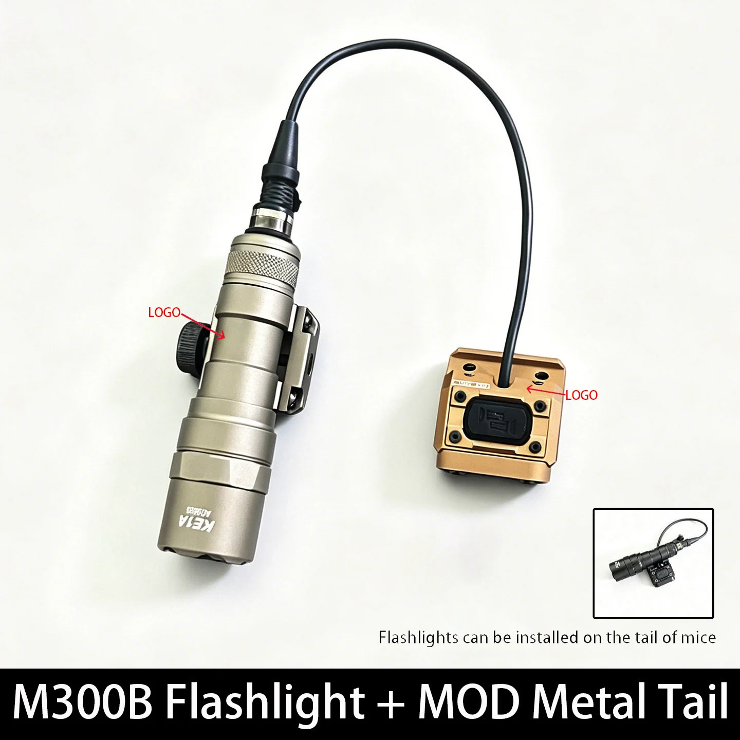SureFire M300/M600 Linterna táctica LED con ModButton Lite - imagen 2
