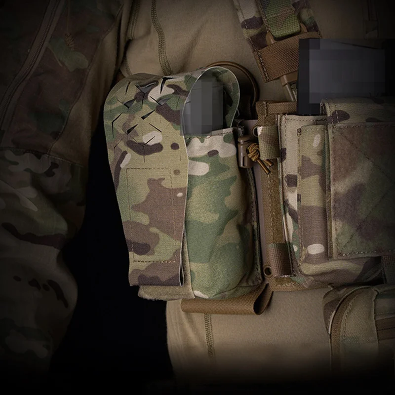 Paquete táctico MOLLE multiusos para walkie talkie y cargadores - imagen 4